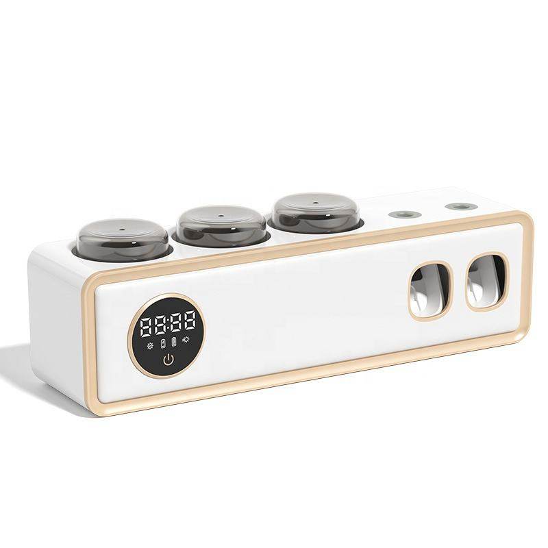 新款智能牙刷消毒器烘干牙刷架紫外线杀菌免打孔牙刷置物架